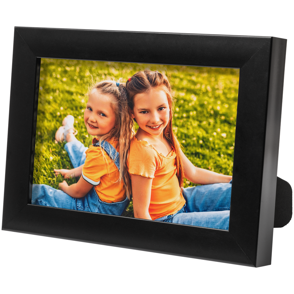 Print in Black Desktop Frame