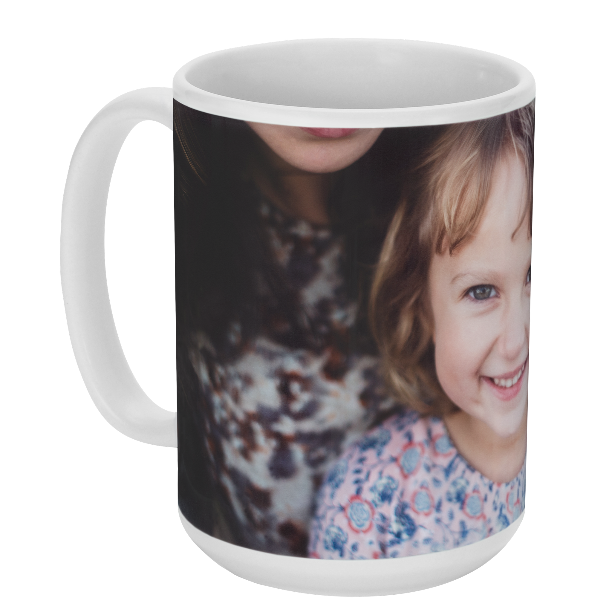 White Ceramic Mug 15 oz.