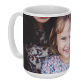 White Ceramic Mug 15 oz.