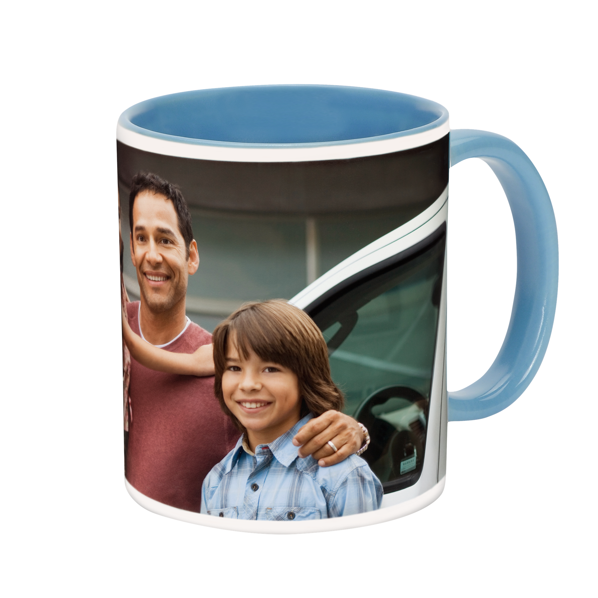 Light Blue Ceramic Mug 11 oz.