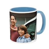 Light Blue Ceramic Mug 11 oz.