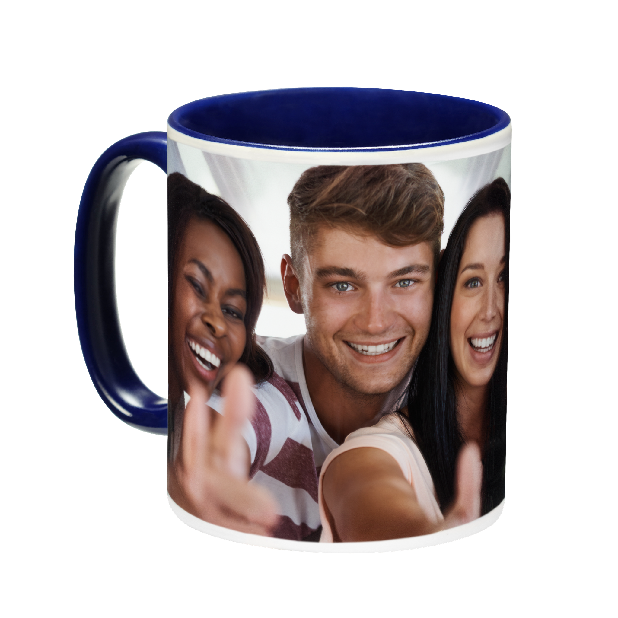 Dark Blue Ceramic Mug 11 oz.