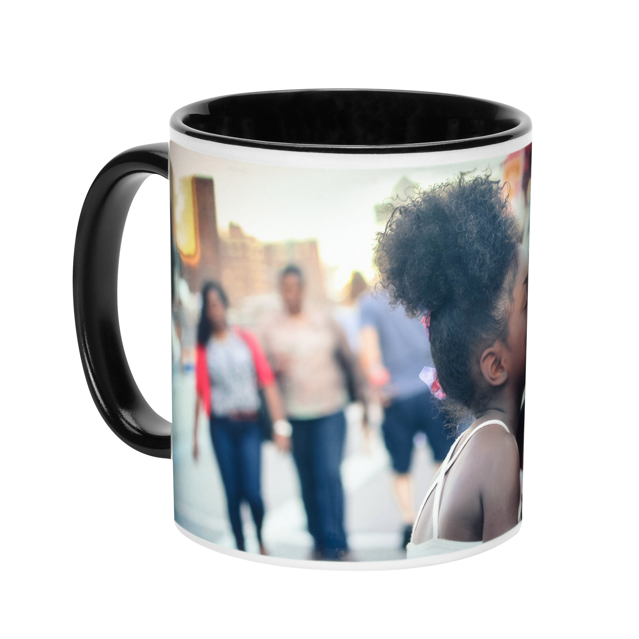 Black Ceramic Mug 11 oz.
