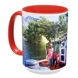Red Ceramic Mug 15 oz.