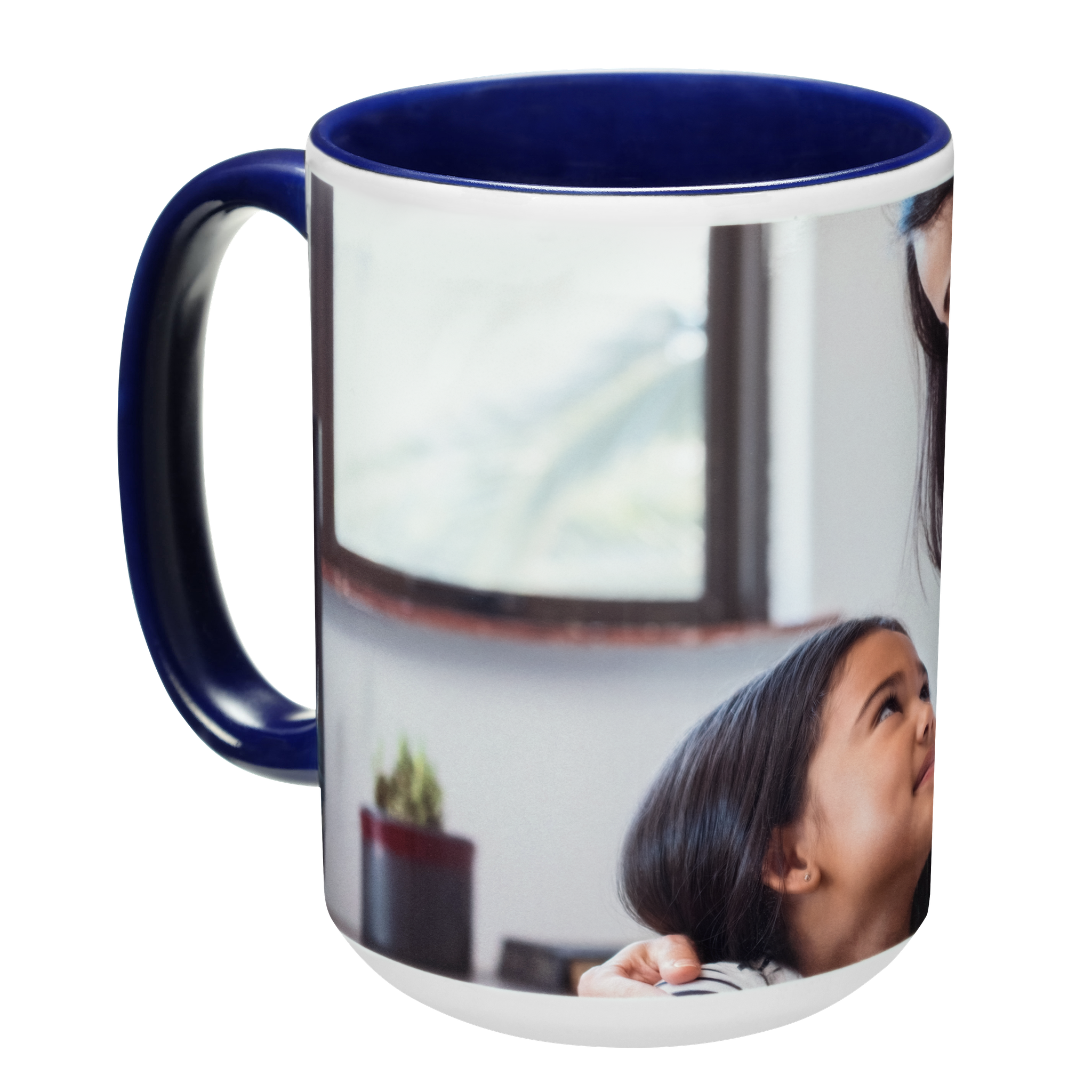 Dark Blue Ceramic Mug 15 oz.
