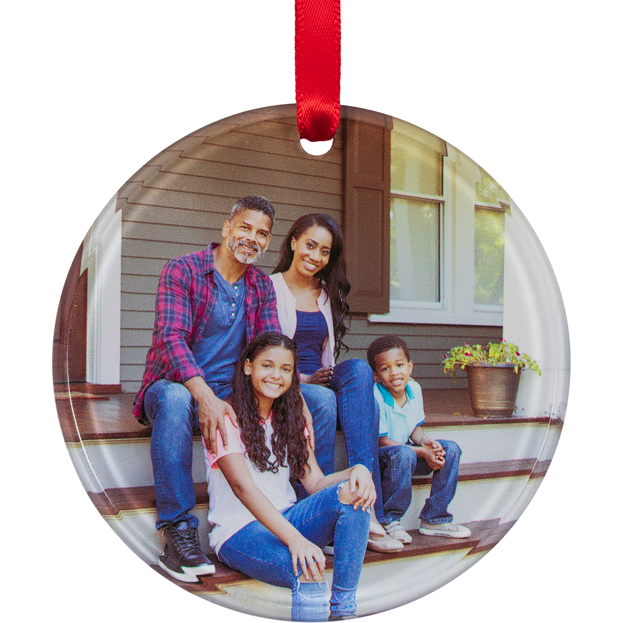 Circle Acrylic Ornament