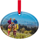 Oval Acrylic Ornament