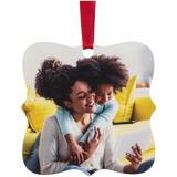One-Sided Creative Edge Metal Ornament 3x3