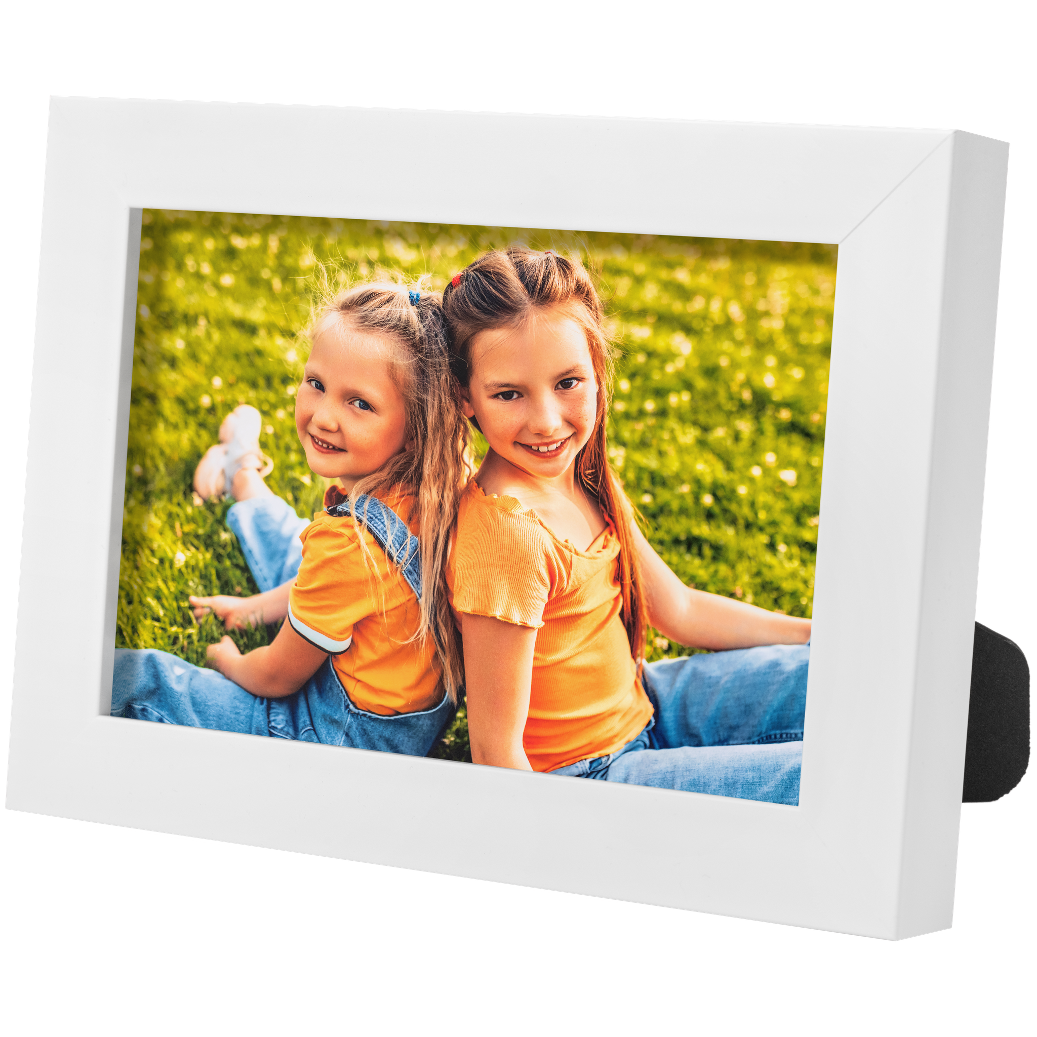4x6 White Tabletop Framed Print