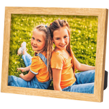 8x10 Natural Tabletop Framed Print