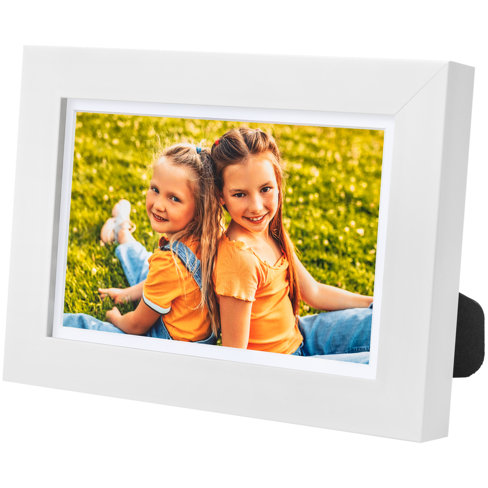 Print in White Desktop Frame and Matte