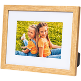 5x7 Matted Print in 8x10 Natural Tabletop Frame