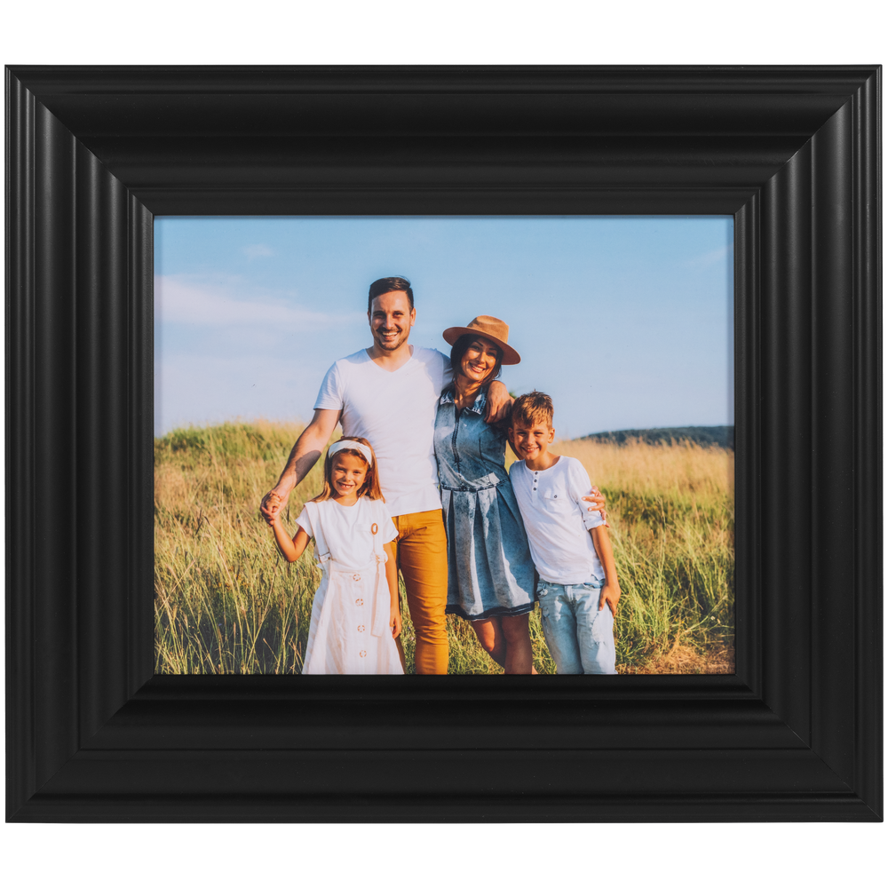 Print in Black Curve Frame