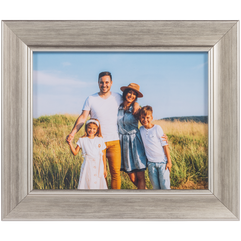 Print in Metallic Frame