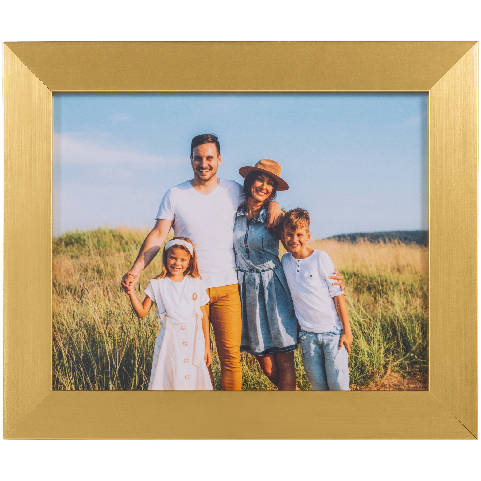 8x10 in 8x10 Gold Frame