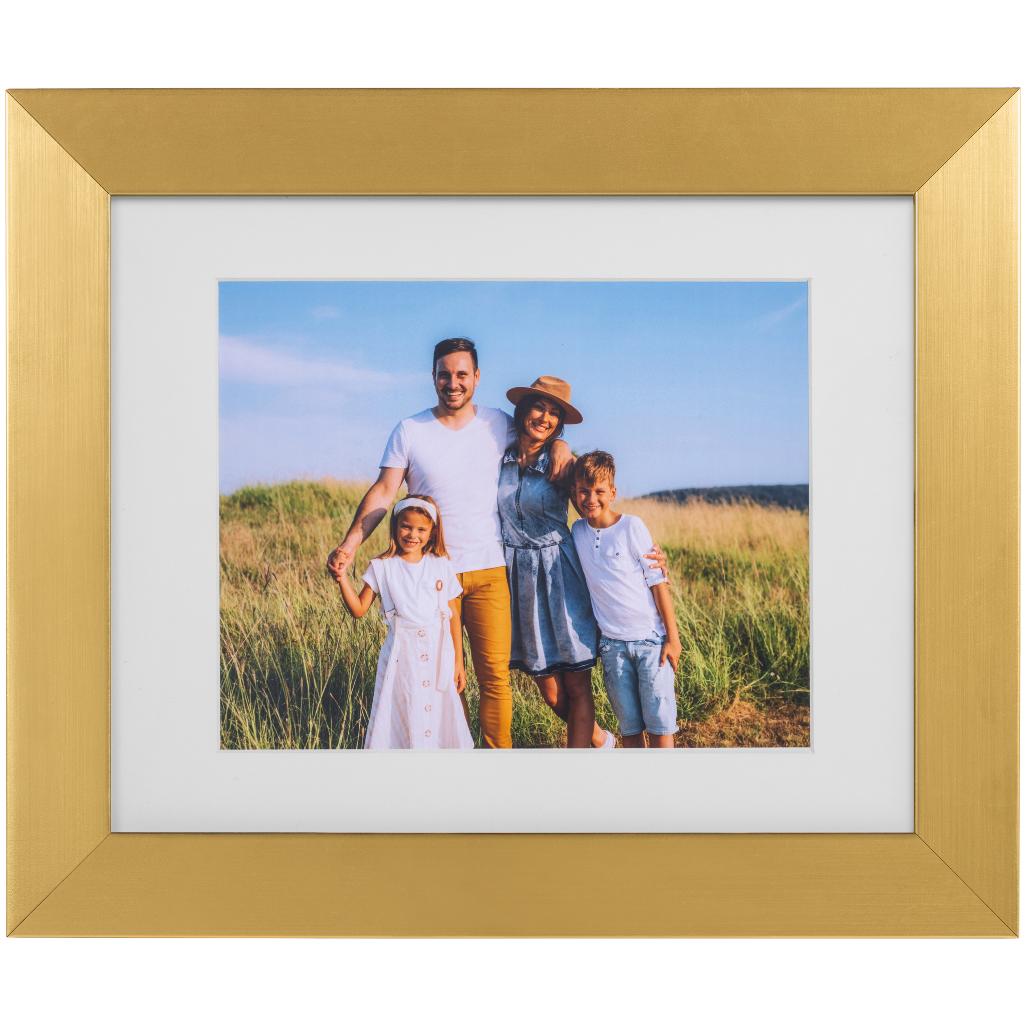 8x10 in 11x14 Gold Frame