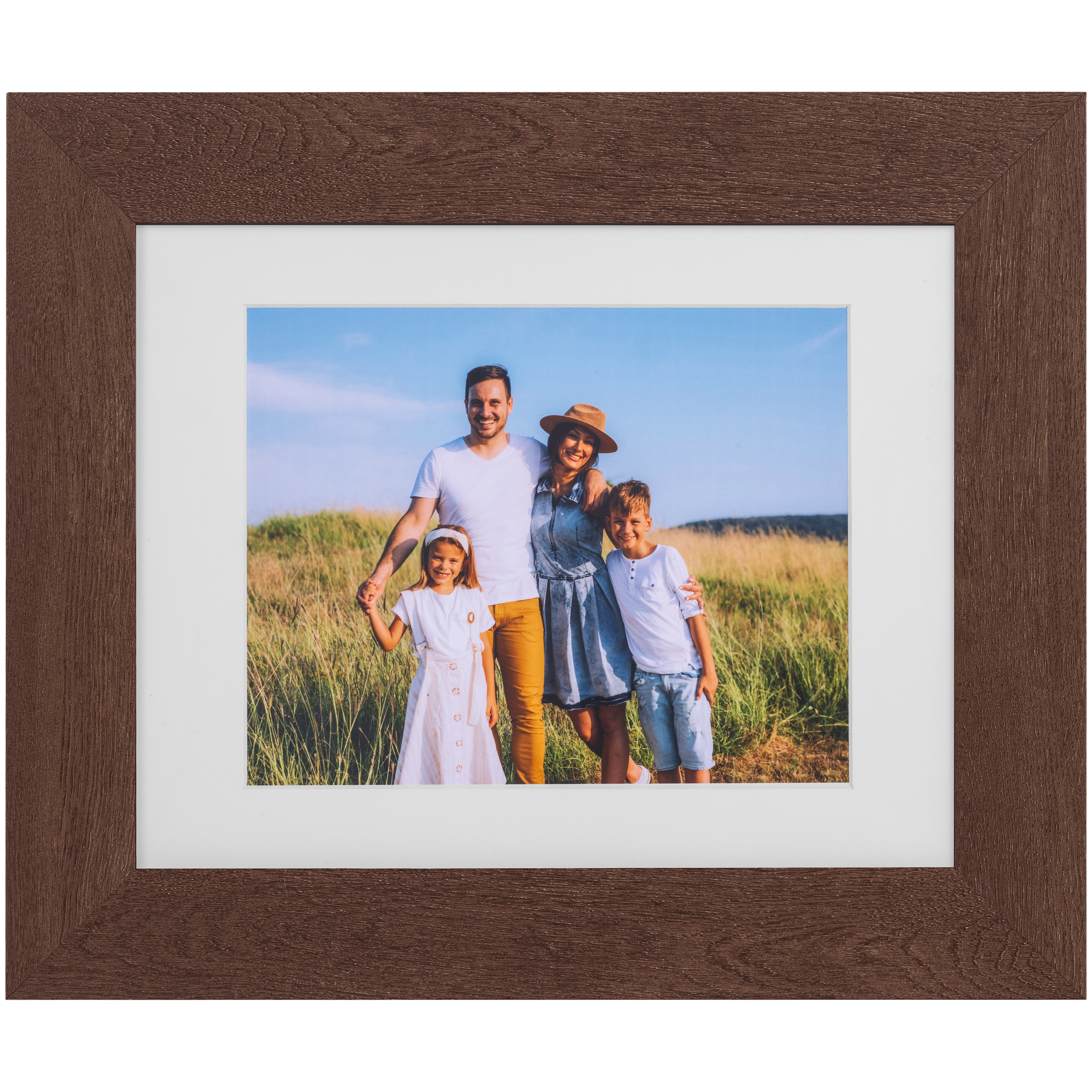 11x14 in 16x20 Walnut Frame