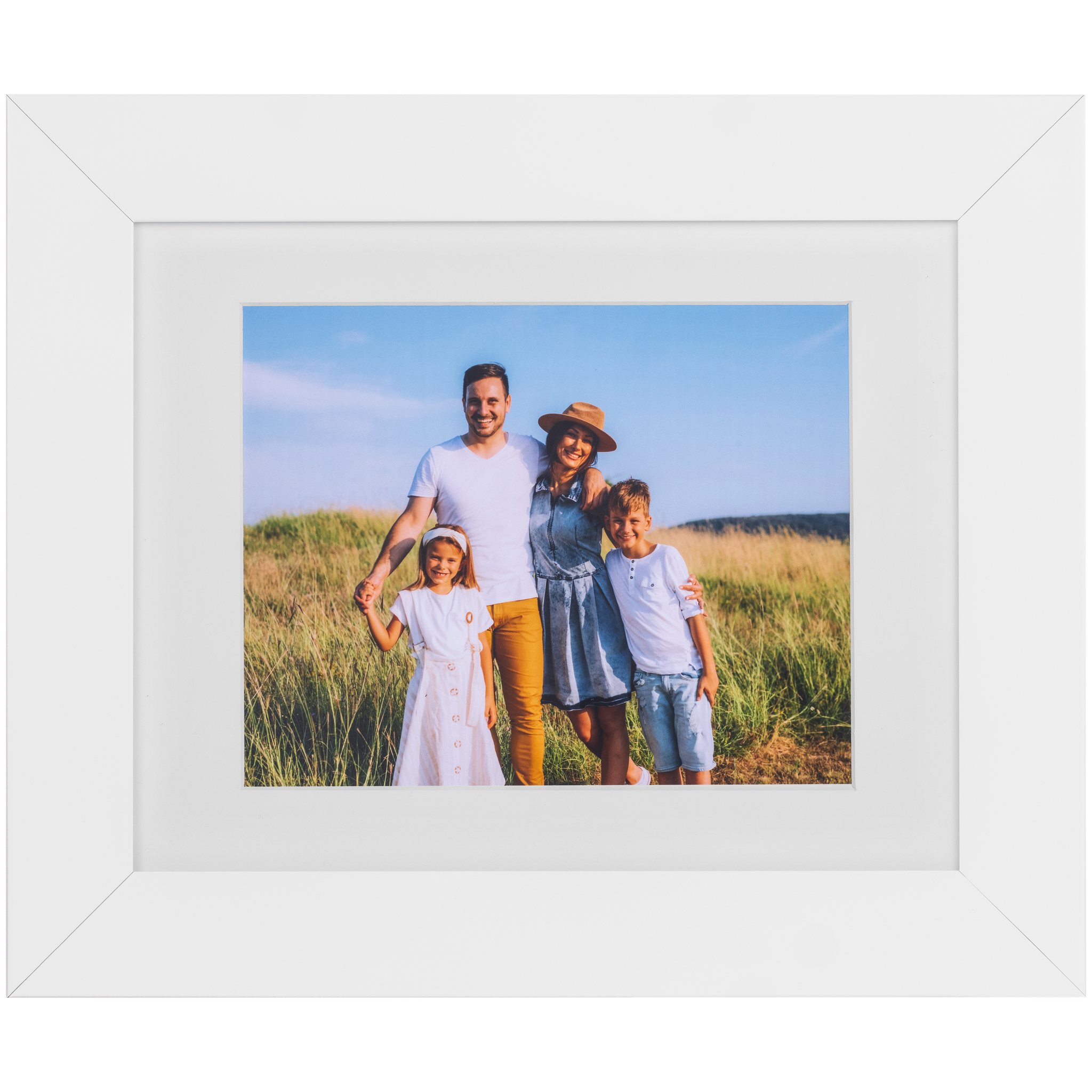 11x14 in 16x20 White Frame