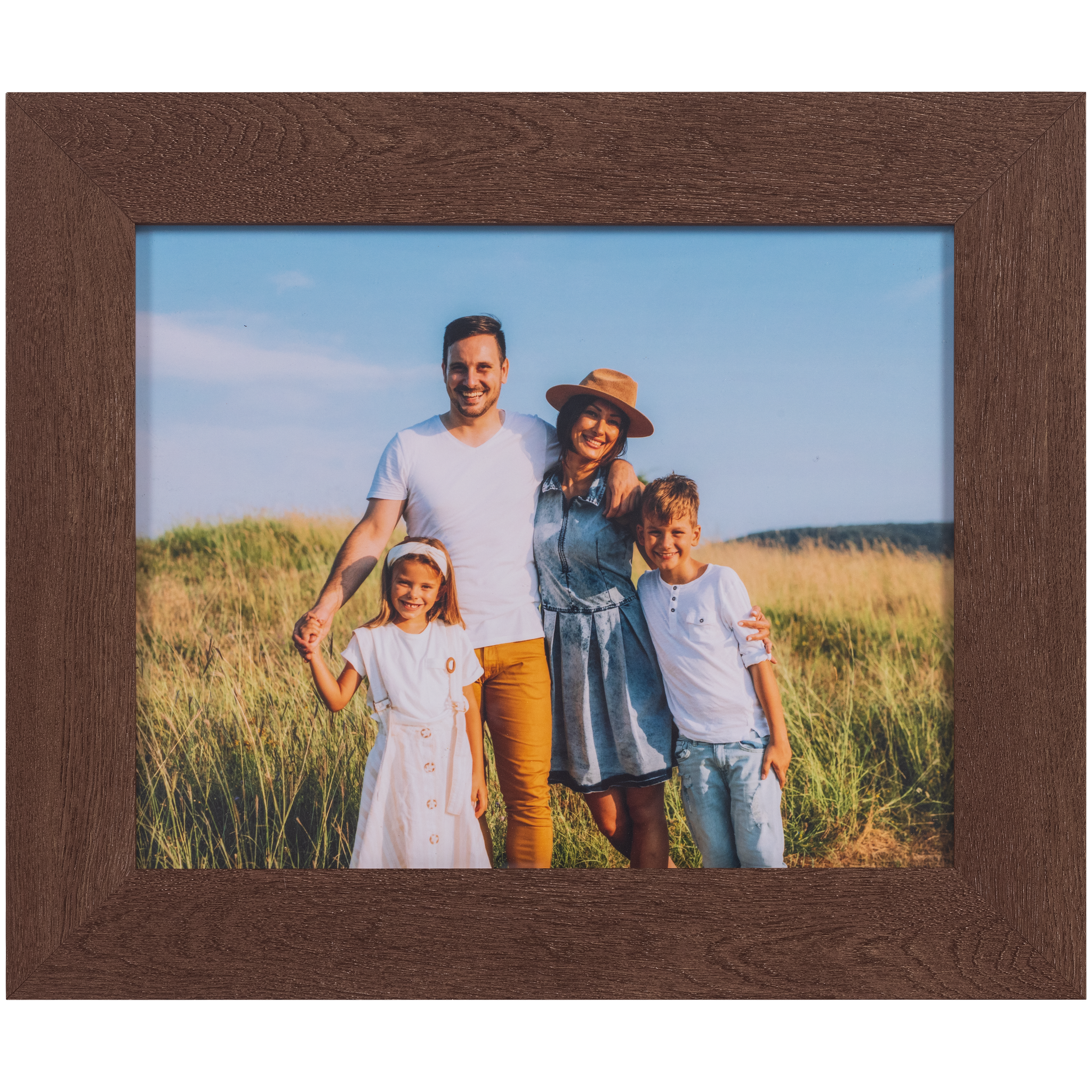 16x20 in 16x20 Walnut Frame