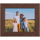 24x36 in 24x36 Walnut Frame
